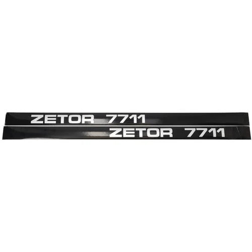 Decal Set fits Zetor 7711 62119302 62119301