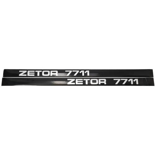 Decal Set fits Zetor 7711 62119302 62119301