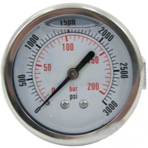 Baler Hydraulic Density Pressure Gauge 3000 PSI fits New Holland BR740A 857072